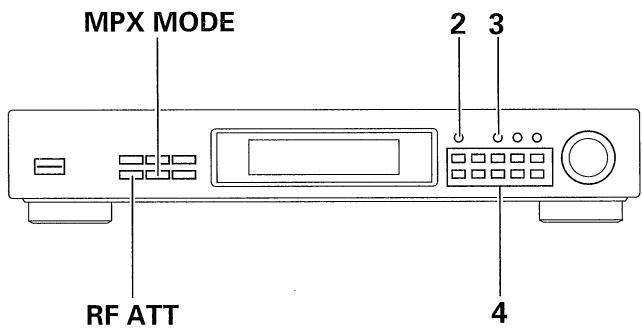 PIONEER F-208RDS - Preset Stations - 1