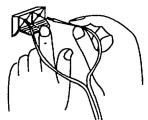 PIONEER F-208RDS - Connecting the AM loop antenna - 2