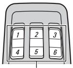 PIONEER GEX-P900DAB-02 - Press a button from 1-6 for 2 seconds or more to store a desired Service. (e.g. Press button 4.) - 1