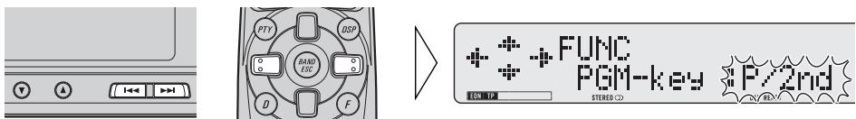PIONEER GEX-P900DAB-02 - Setting the PGM Button - 2