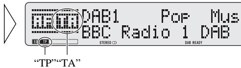 PIONEER GEX-P900DAB-02 - - Switch Road Traffic Flash and Transport Flash ON/OFF. - 2