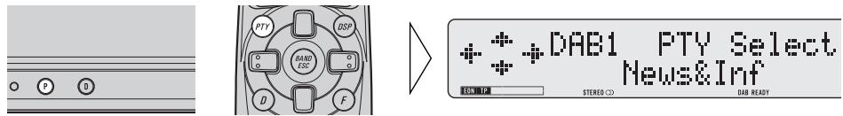 PIONEER GEX-P900DAB-02 - PTY-Suchlauf - 1