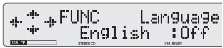 PIONEER GEX-P900DAB-02 - Select the desired language. - 4