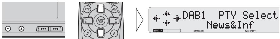 PIONEER GEX-P900DAB-02 - PTY-Suchlauf - 2