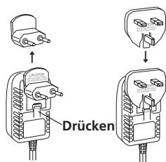PIONEER IDK-01 - Montage des Netzadaptersteckers - 1
