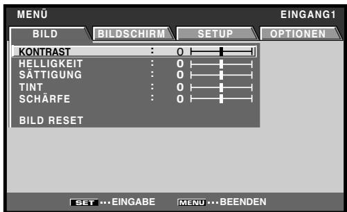 PIONEER PDA-5004 - Abbildungen von Menüanzeigen - 2