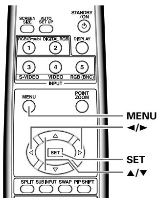 PIONEER PDA-5004 - Setup für [SIGNAL FORMAT]/[COLOR DECODING] - 2