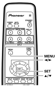PIONEER PDA-5004 - PICTURE/SCREEN Adjustment - 2