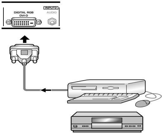 PIONEER PDA-5004 - INPUT2の接続 - 1