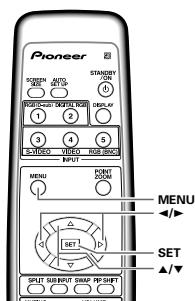 PIONEER PDA-5004 - 映像を調整する - 2