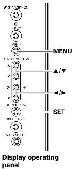 PIONEER PDA-5004 - PICTURE adjustment - 1
