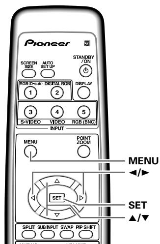 PIONEER PDA-5004 - Mise en œuvre pour [TYPE DE SIGNAL]/[DECODAGE COULEUR] - 2