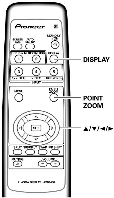 PIONEER PDA-5004 - 画面部分的に擴大する (POINT ZOOM) - 1