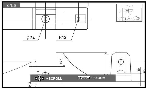 PIONEER PDA-5004 - Using the / / buttons, move the screen to the desired part of the image. - 1