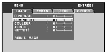 PIONEER PDA-5004 - Réglages de l'IMAGE et de l'éCRAN - 4