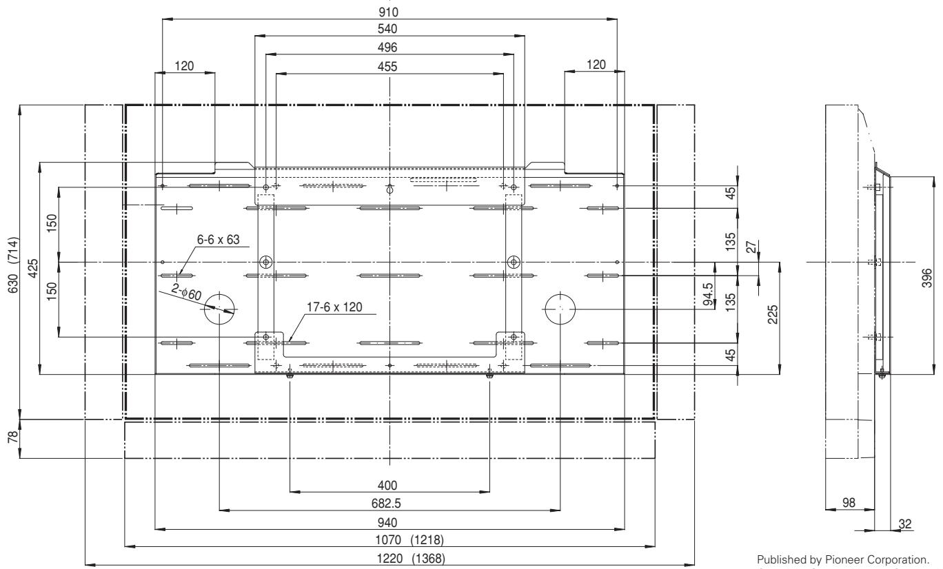 PIONEER PDK-5013 - Dimensions - 2