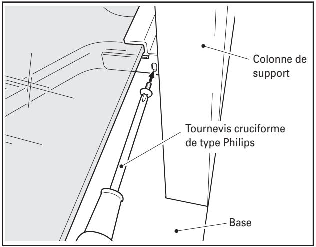 PIONEER PDK-FS04 - Fixez au moyen des vis prévues à cet effet (M4 x 10 mm : noires) (2 emplacements : droit et gauche). - 1