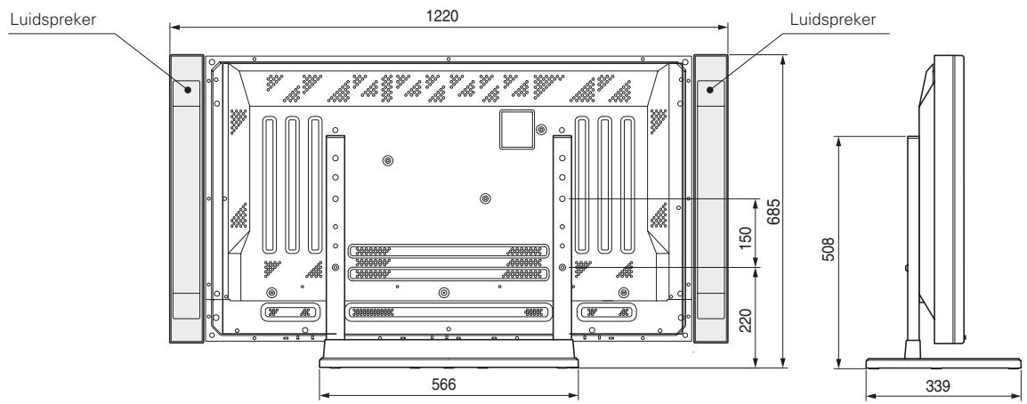 PIONEER PDK-TS01 - Beeldscherm van 43" met aan weerszijden gemonteerde, afzonderlijk leverbare luidsprekers - 1