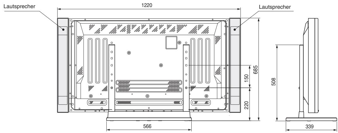 PIONEER PDK-TS01 - Diagramm der Abmessungen - 5