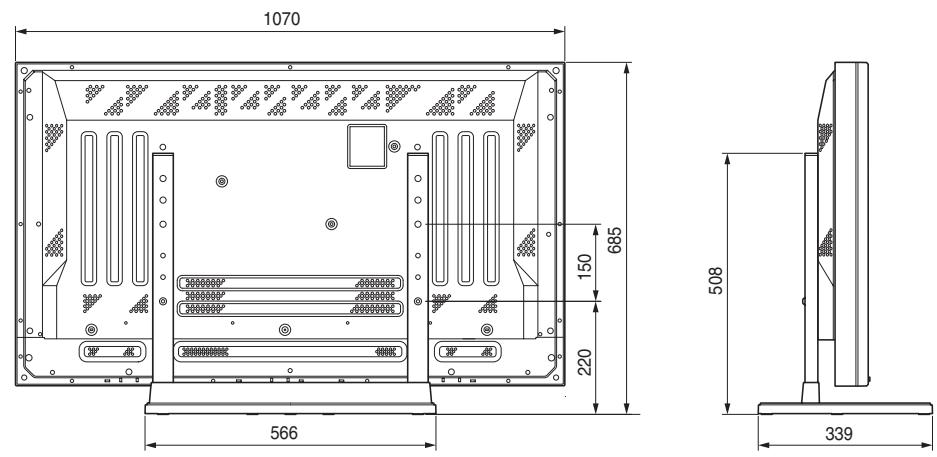 PIONEER PDK-TS01 - Diagramm der Abmessungen - 4