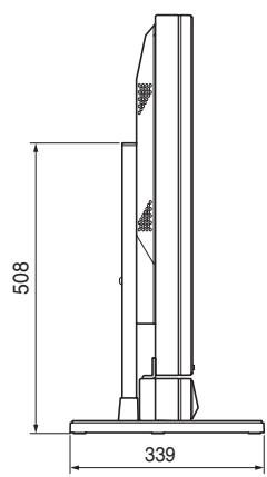 PIONEER PDK-TS07 - Diagramm der Abmessungen - 8