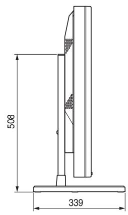 PIONEER PDK-TS07 - 43型顯示器不裝揚聲器時 - 2