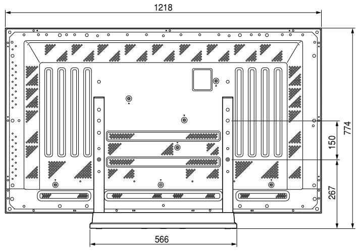 PIONEER PDK-TS07 - Diagram van dimensie - 1