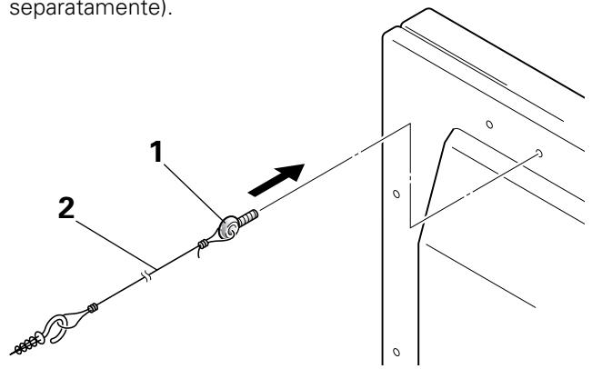PIONEER PDK-TS07 - ■ Modelo d'uso dei ribattini di stabilizzazione (Il display modello 50'' é molto sul disegno) - 1