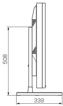 PIONEER PDK-TS07 - 50型本体両サイドにスビ一力一取り付款時 - 3