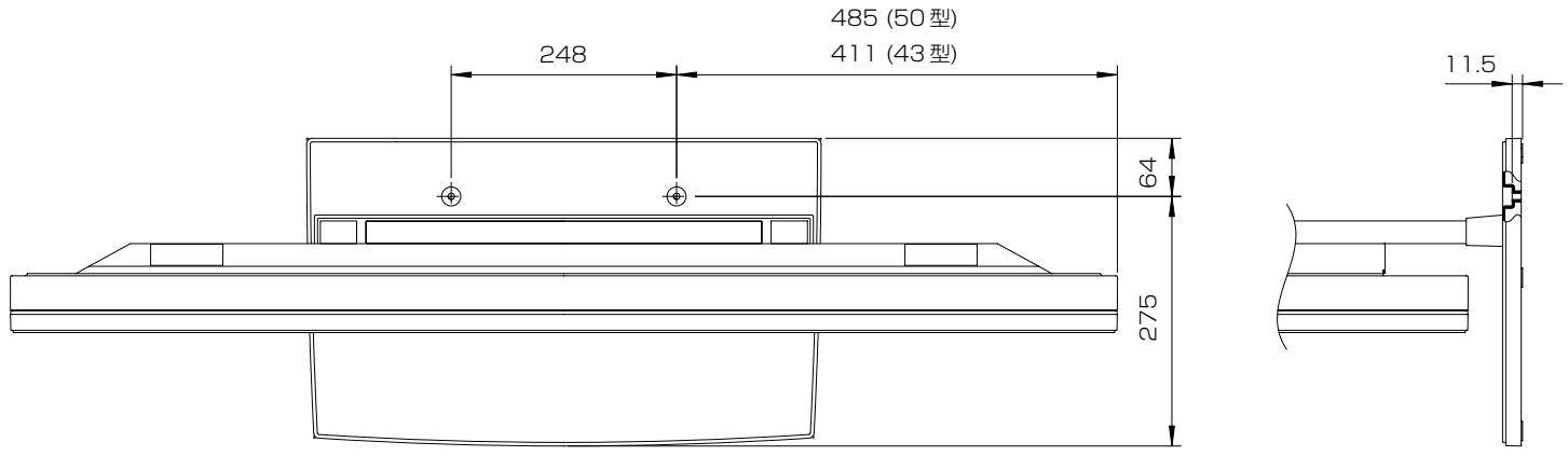 PIONEER PDK-TS07 - 床固定不取付座標 - 1