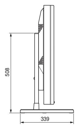 PIONEER PDK-TS07 - Diagramm der Abmessungen - 5