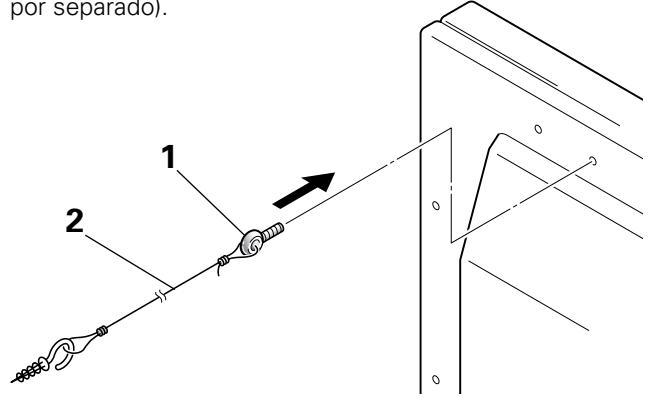 PIONEER PDK-TS07 - Cómo utiliser los pernos de estabilitación (en la figura se muestra el modelo de pantalla de 50'' ) - 1