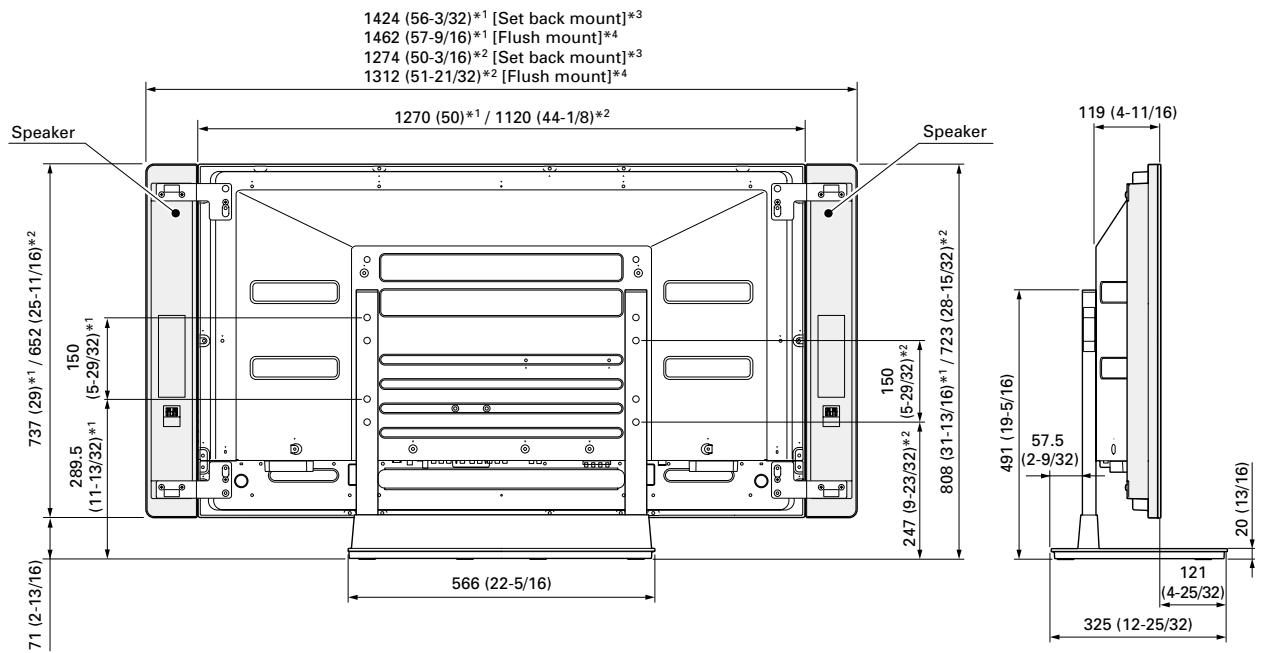 PIONEER PDK-TS10 - When installing speakers on both sides of the Plasma Display - 1