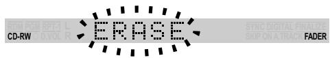 PIONEER PDR-L77 - Press  ( / on the front panel) to start erasing. - 1