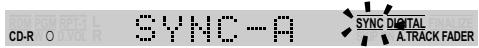 PIONEER PDR-L77 - Make sure that the source is not playing, then press DIGITAL SYNCHRO twice. - 1