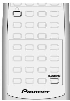 PIONEER PDR-L77 - Utilisation du mode aléatoire - 1
