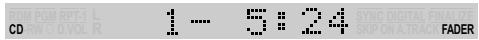 PIONEER PDR-L77 - During playback or play-pause, press TIME to switch the display mode. - 2
