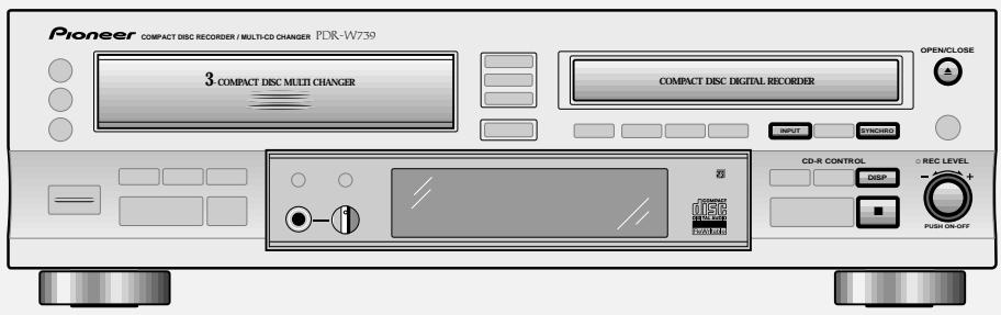PIONEER PDR-W739 - L'enregistreur passe en pause d'enregistrement après l'enregistrement. - 1