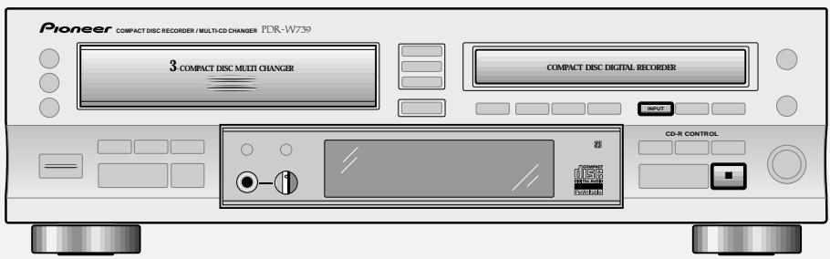 PIONEER PDR-W739 - Enregistrement d'autres sources - 1