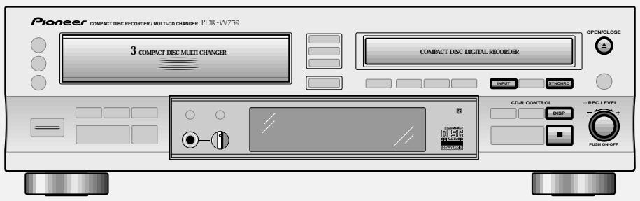 PIONEER PDR-W739 - Enregistrement d'autres sources - 2
