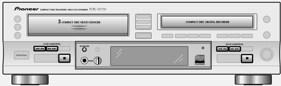 PIONEER PDR-W739 - Appuyez sur ( /II sur le panneau avant) pour démarrer la lecture. - 2