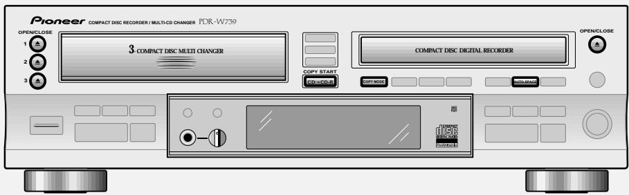 PIONEER PDR-W739 - Copie de plages individuelles - 2