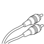 PIONEER PDR-W739 - Raccordement de cordons audio stéréo - 1