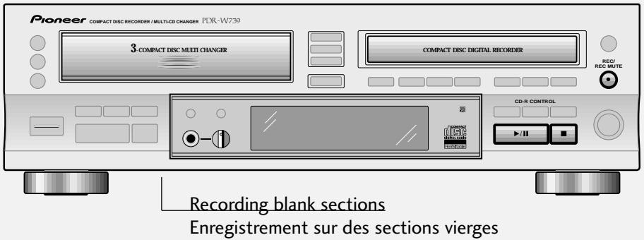 PIONEER PDR-W739 - Contrôle d'une source pour l'enregistrement - 1