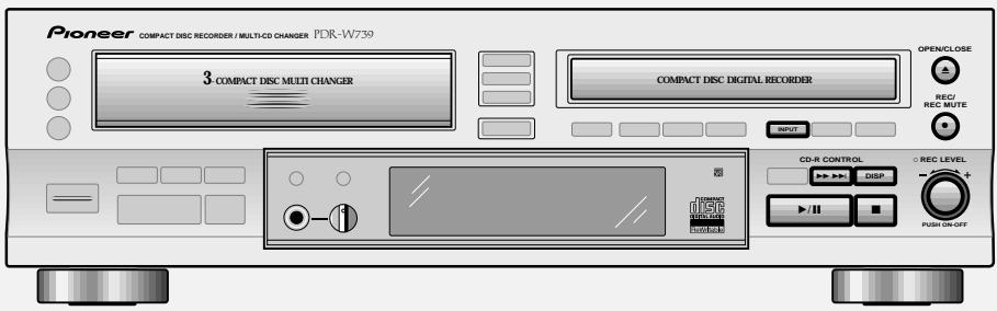 PIONEER PDR-W739 - L'enregistreur passe en pause - 1