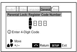 PIONEER PDV-LC20 - Input a new password, then press ENTER. - 1