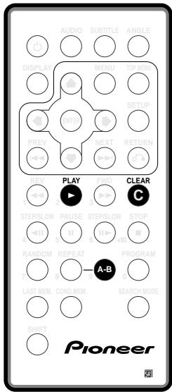 PIONEER PDV-LC20 - To resume normal playback, press CLEAR. - 1