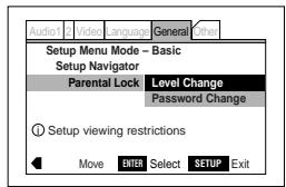 PIONEER PDV-LC20 - Select Level Change. - 1