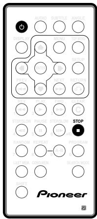 PIONEER PDV-LC20 - Taking out the disc, switching off and unplugging - 1