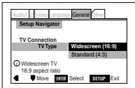 PIONEER PDV-LC20 - Select the type of TV you have. - 1
